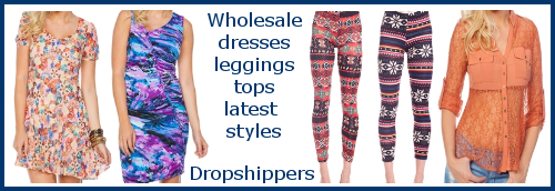 Wholesale dresses leggings tops dropshippers