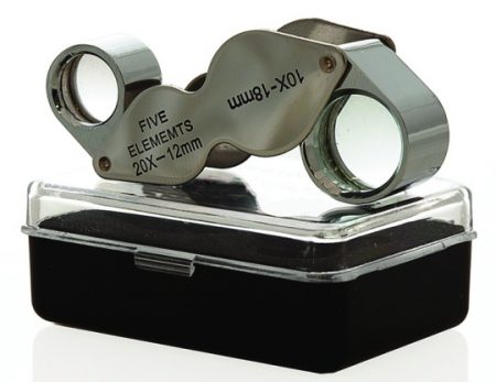 10x 18mm and 20x 21mm Dual Power Loupe