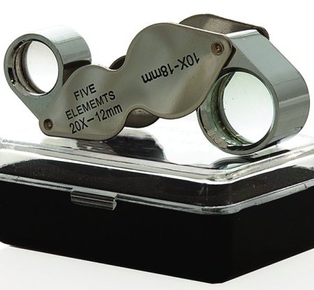 10x 18mm and 20x 21mm Dual Power Loupe