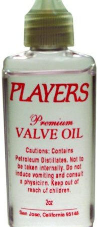 Players Music Valve Oil 2 oz bottle
