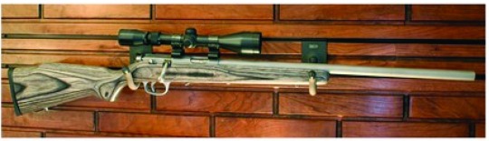 Gun/Bow Hanger Black 3in Slatwall pair