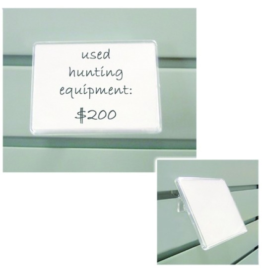 Slatwall Information Holder