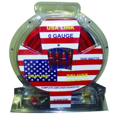 USA Link 0 gauge Amp Kit