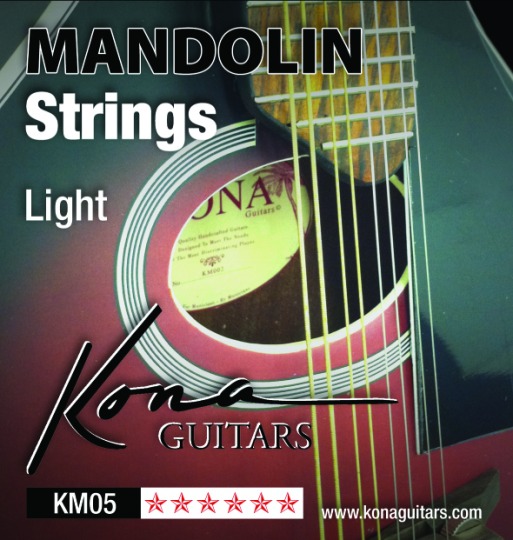 Kona Mandolin Strings Light