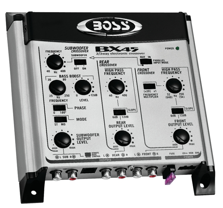 Boss 2/3 Way Ele Crossover Remote Includ
