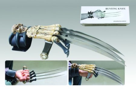 18in Skull Hand Claw Knife