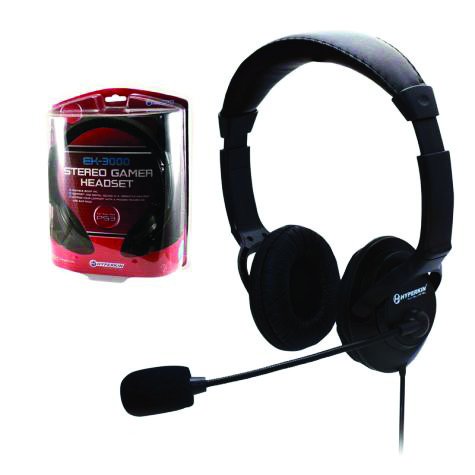 PS3 Tomee EK3000 Stereo Gamer Headset