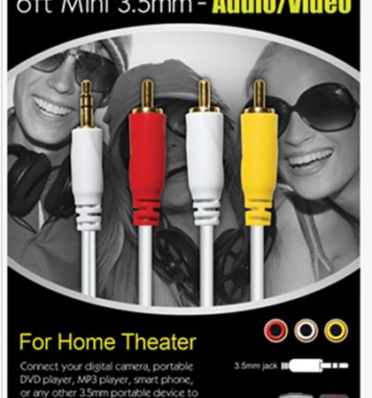 3.5MM Component A/V Cable