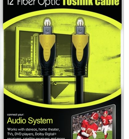 Audio Optical Toslink Cable 12 ft