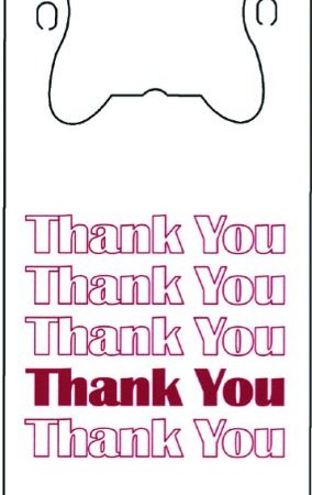 Thank You Bag 11.5 X 6.5 X 22 1000pcs