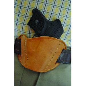 Leather Belt Slide Holster Tan Large