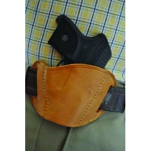 Leather Belt Slide Holster Tan Medium