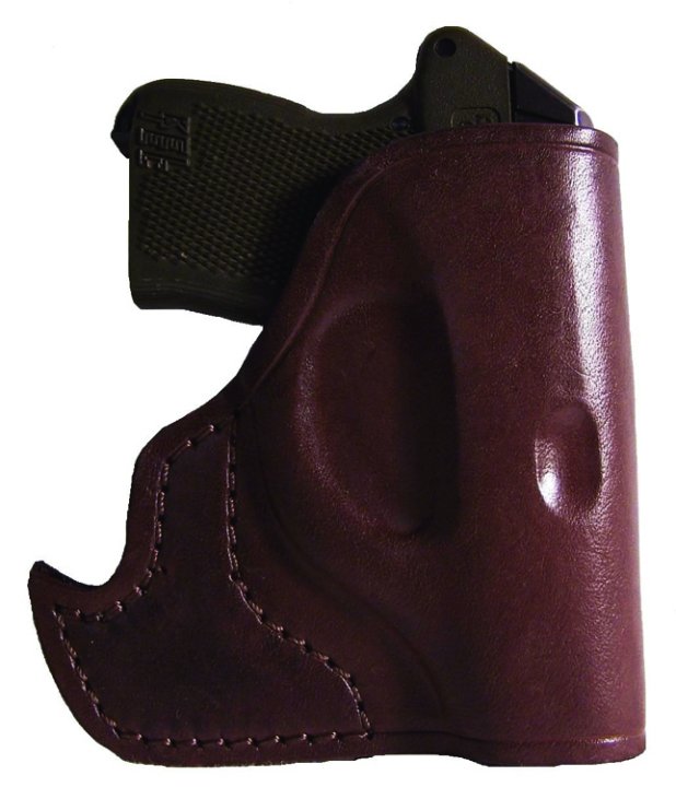Leather Front Pocket Brown Holster