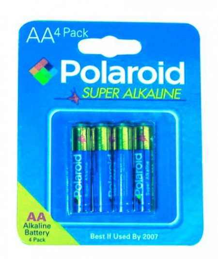 Polaroid Hd 4 Pack Aa Battery