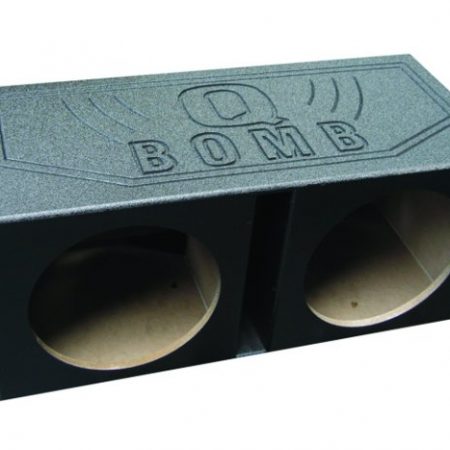 Qbomb Dual 15in Vented Box Painted Black