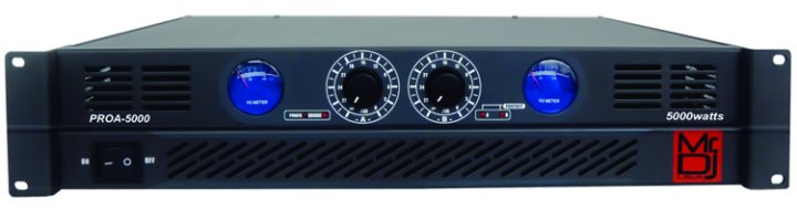Mr DJ 2 Channel 5000 W Peak Pro Amp