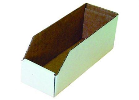 Cardboard Bin Box 12inX4inX4.5in (50)