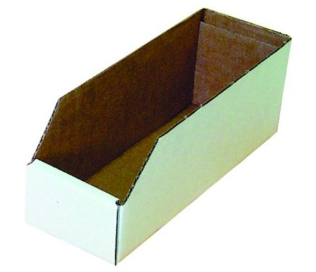 Cardboard Bin Box 12inX4inX4.5in (50)