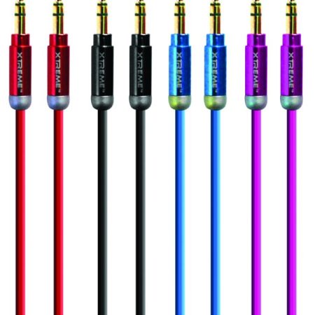6ft Metallic 3.5mm Audio Cable