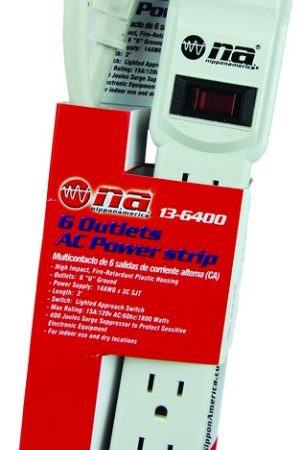 OUTLET STRIP 400 JOULES U/L