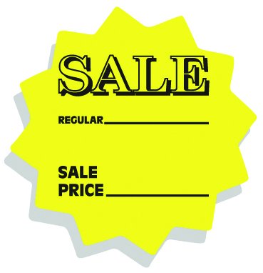 3 inch UG Star Sale Price/Reg. Price