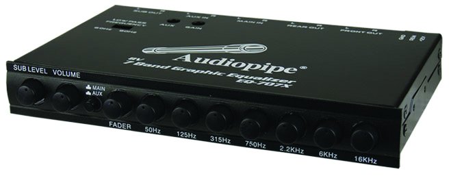 Audiopipe 7 Band Graphic Equalizer