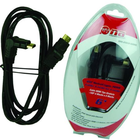 HDMI CABLE WITH FILTER 12 ft SWIVEL HEAD