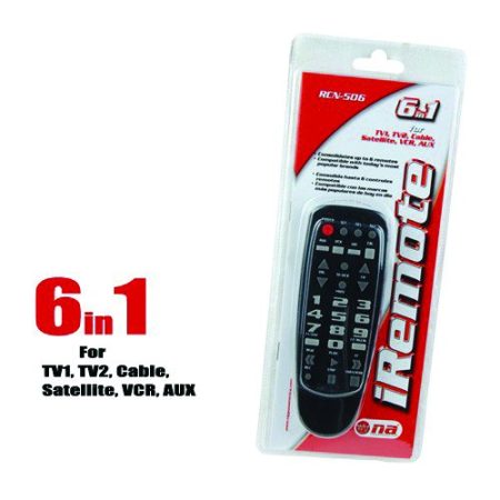 TV REMOTE CONTROL 6 FUNCTION