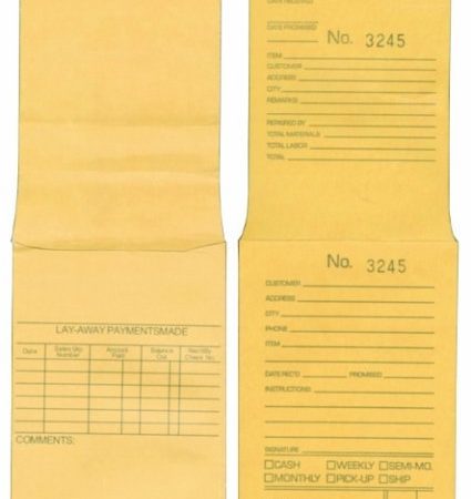 Lay Away Tags 3-way 1000 per box