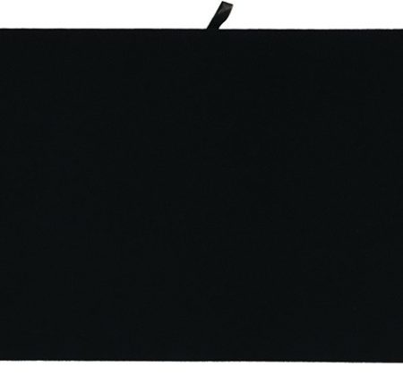 Plain Velvet Pad Black