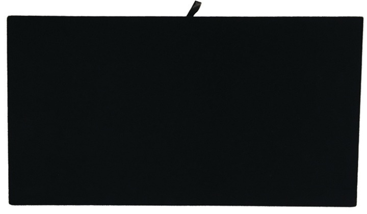 Plain Velvet Pad Black