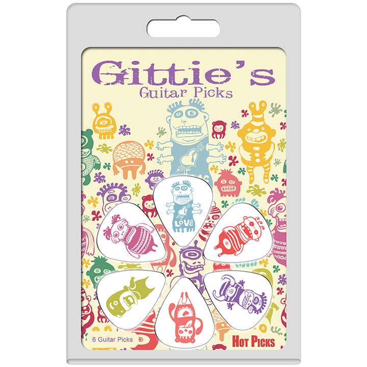 Gitties Picks Creature Clamshell