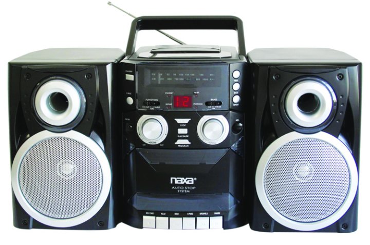 Naxa Portable CD AUX Cassete Receiver