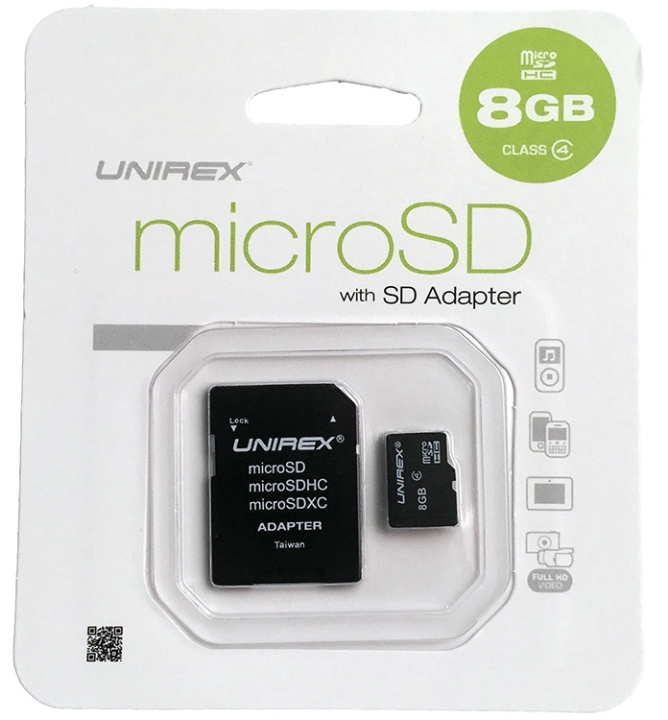 Memory Micro SD 8 Gig