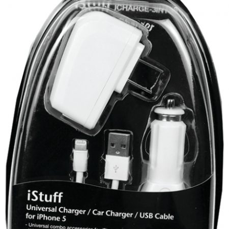 iStuff 3 in 1 charger for iPhone 5