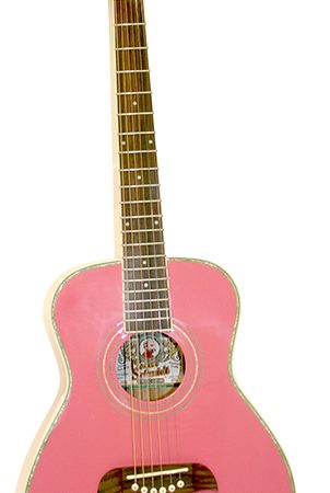 O S Half Size Acoustic SS Pink