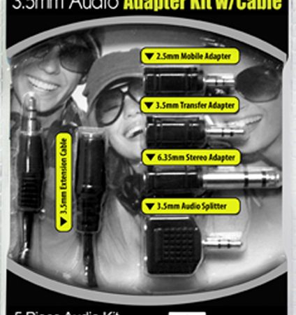 3.5mm Audio Adapter Kit w Cable
