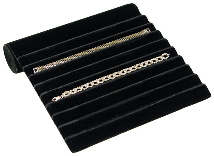 9 Slot Bracelet Display Black