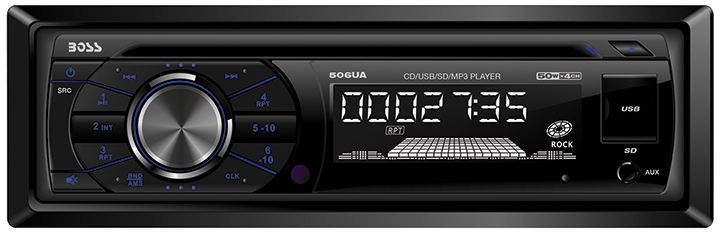 Boss Din CD MP3 AM FM Receiver