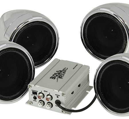 Boss BT ATV 1000 watt  4 Speaker Amp Kit