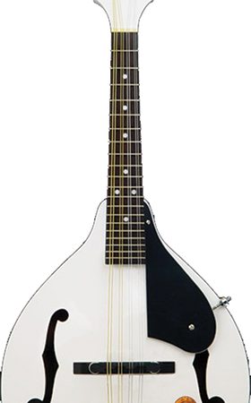 OS A-Style Mandolin White Fish Electric