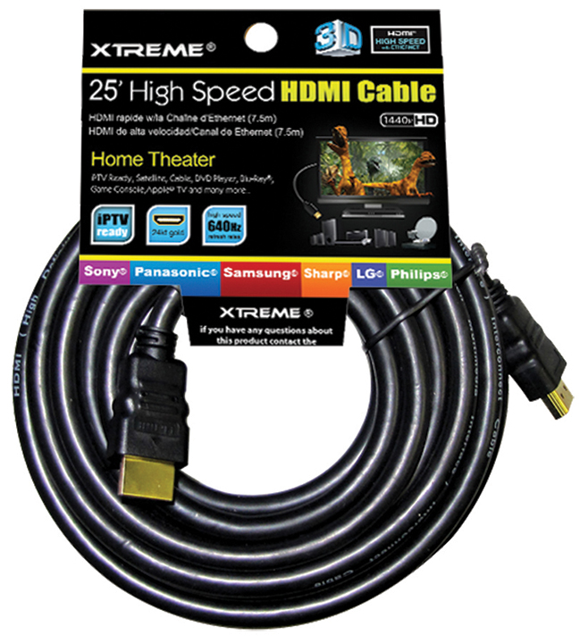 25ft HDMI Cable