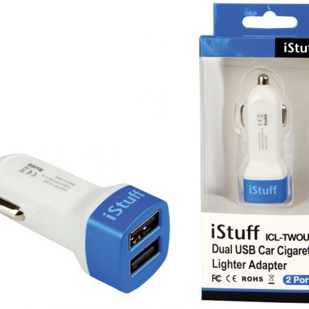 iStuff Dual USB Car Cig Lighter Adapter