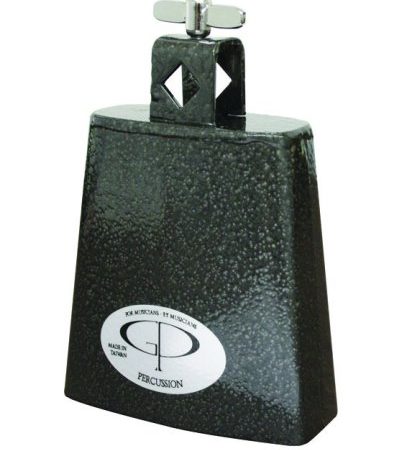 Gp Perc Cowbell Black 4 In
