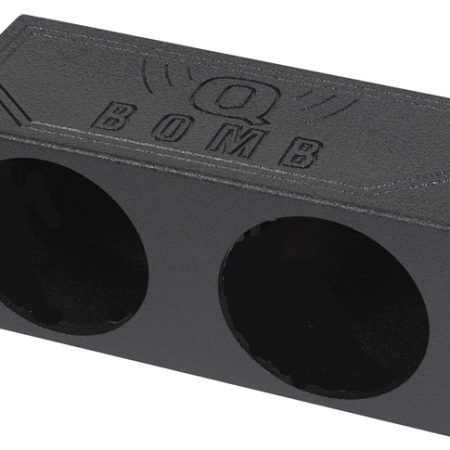 Qbomb Dual 15in Sealed Box Painted Black