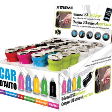 Universal Car Charger Display 24pc