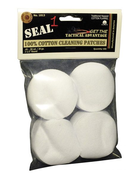 SEAL 1 2.5in Cotton Cleanig Patch 100pc