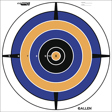 Allen Bullseye Target 12 x 12 12pk