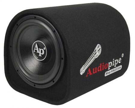 Audiopipe 10in 400w Amplified Tube Sub