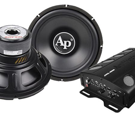 Audiopipe 1000w Subwoofer/2Ch Amp Combo
